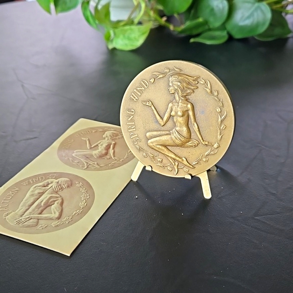 Ispanky Bronze "Spring Wind-Autumn Wind" Medal